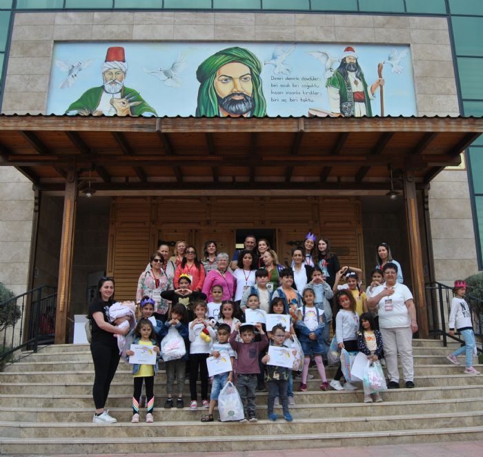 Mersin Cemevi, Depremzede ocuklar iin Elence Etkinlii Dzenledi