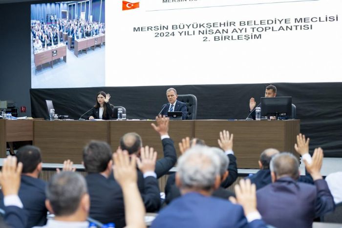 Mersin Bykehir Belediyesinin 2023 yl faaliyet raporu kabul edildi