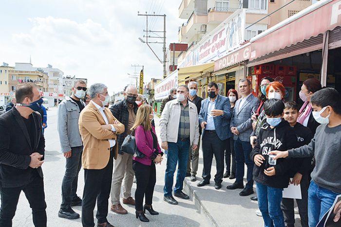 Bykehir brokratlar saha gezilerini srdryor