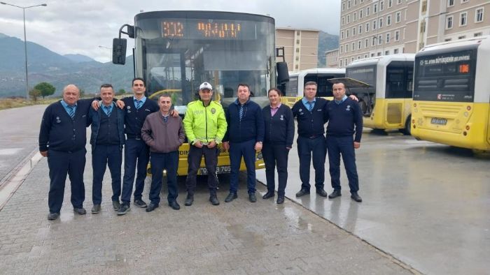 ehir ii ofrlerine trafik eitimi verildi