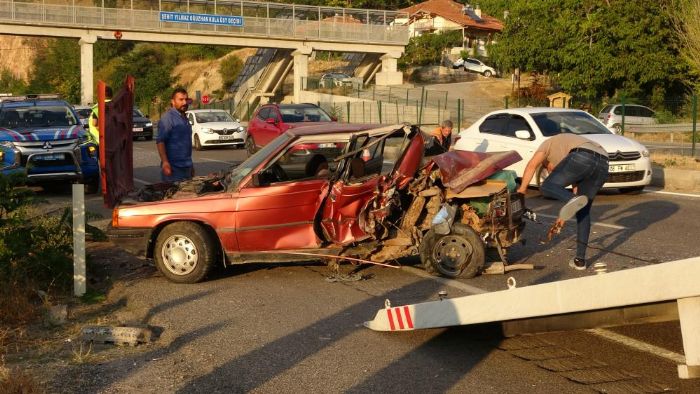 Yozgat'ta trafik kazas