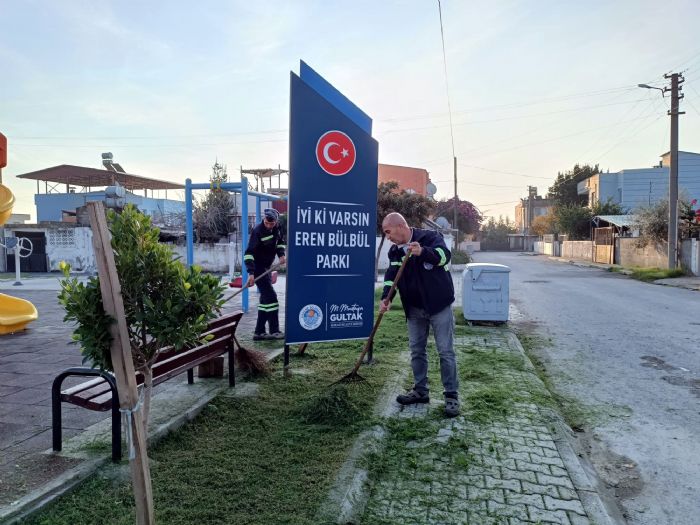 Akdenizde park, yeil alan ve spor tesisleri bakmdan geiyor