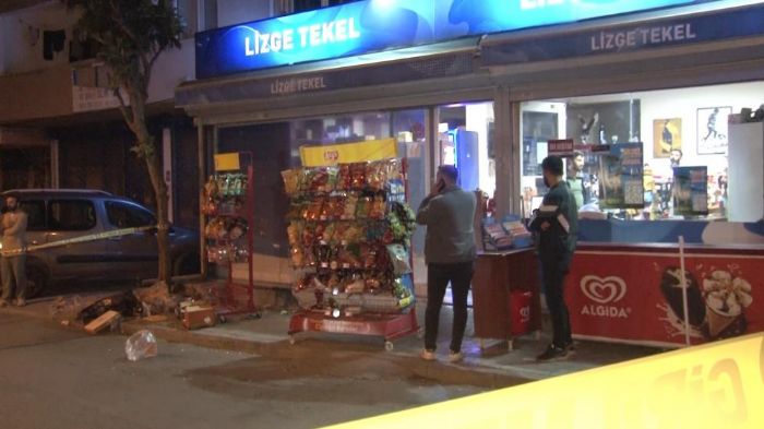 Sancaktepe'de tekel bayiye silahl saldr