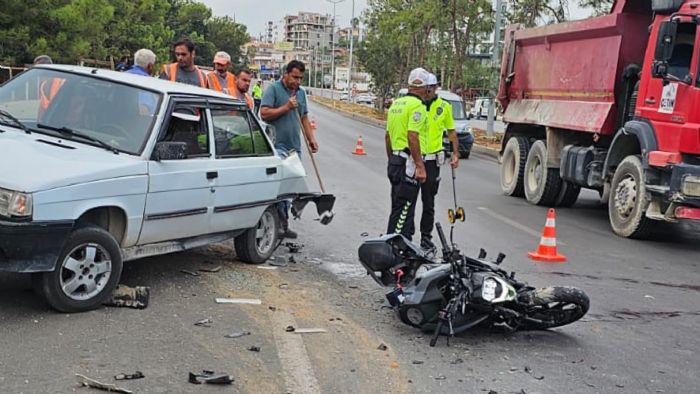 Mersin'de feci kaza