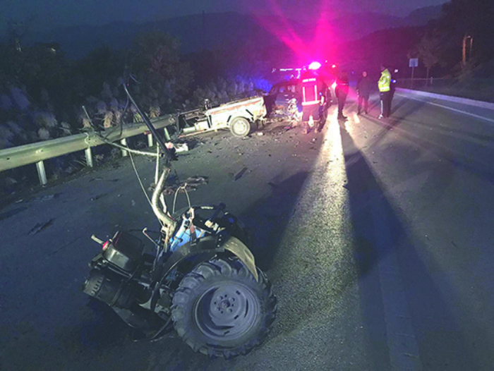 Mersin’de trafik kazas: 2 yaral   