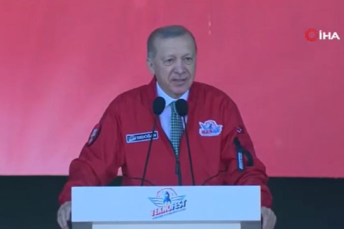 Cumhurbakan Erdoan’dan Azerbaycan’da dnyaya net mesaj: ’Bizim kimseye verecek 