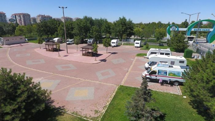 Karatay Karavan Park tatilcilerin gzdesi