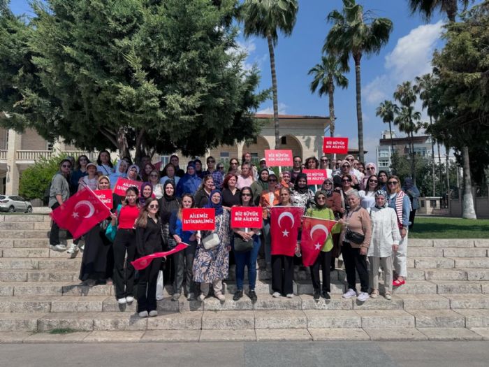 Mersin'de ailenin nemine dikkat ekildi