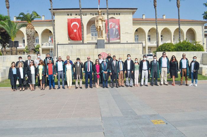 Mersin Barosu, adli yl al treni dzenledi