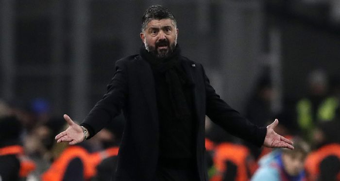 Teknik Direktr Gattuso ile yollar ayrld