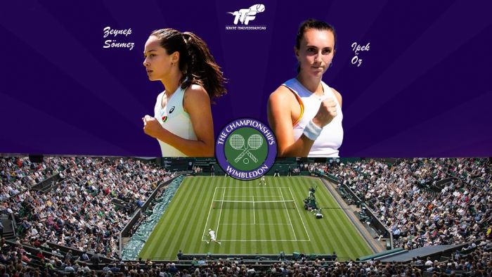 Wimbledonda Zeynep Snmez ve pek zden ifte galibiyet