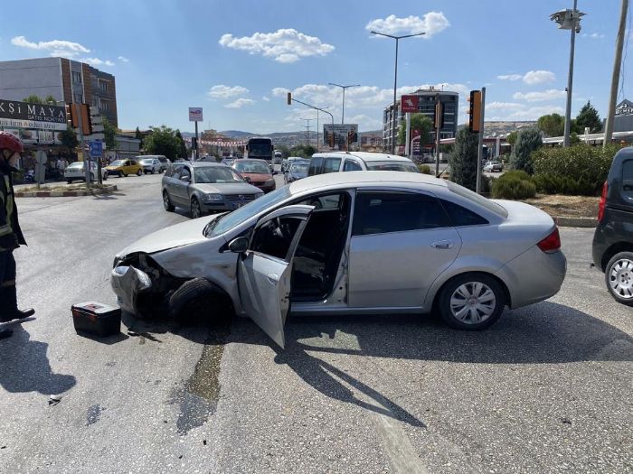 Kula'da trafik kazas