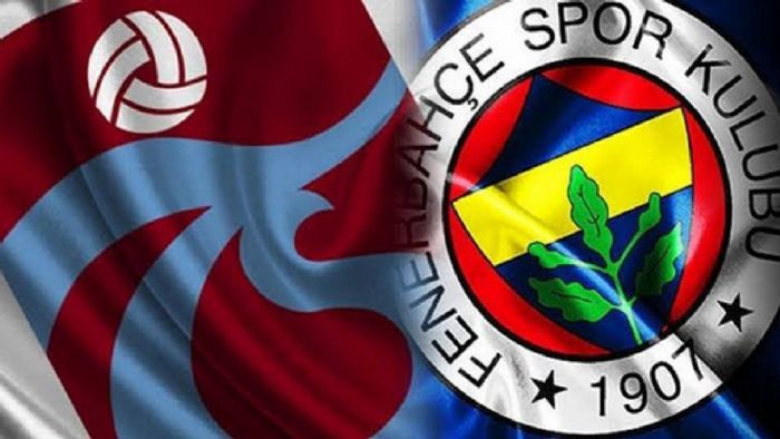 Fenerbahe- Trabzonspor mann ilk yar sonular