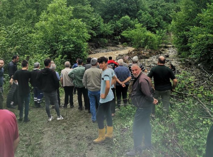 Ordu'da sel sularna kaplan yal kadn hayatn kaybetti