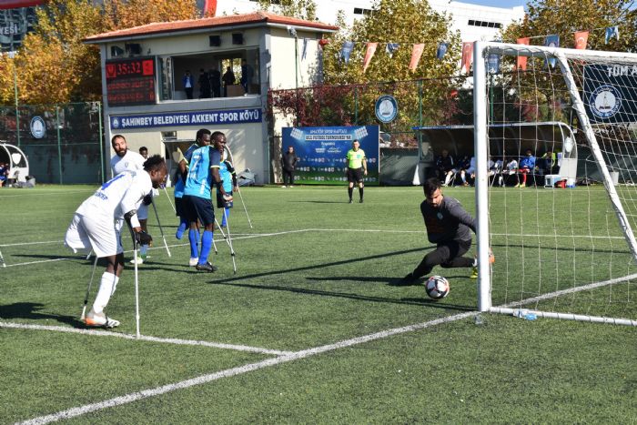 ahinbey Amputeden 5-0'lk galibiyet 