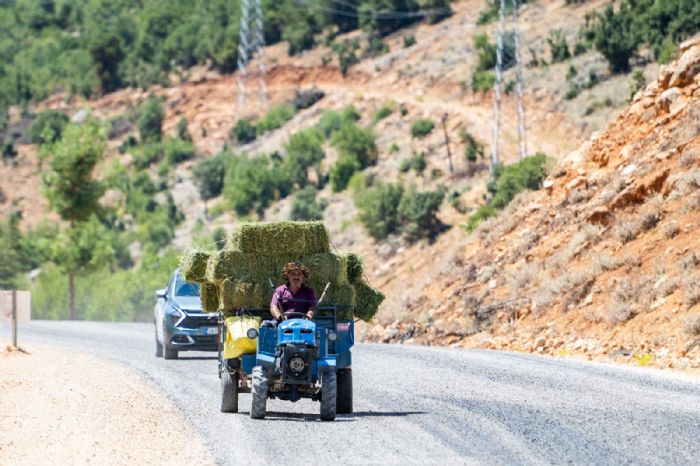 Bykehirin krsalda yol almalar devam ediyor