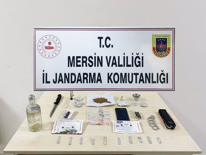 Mersin’de uyuturucu satcs tutukland