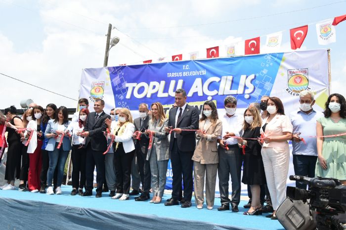 Tarsus Belediyesi 41 tesisi hizmete at