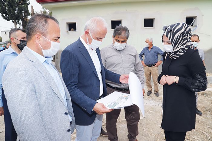 Bahi Mahallesinde anneler eitim alrken ocuklar krete olacak