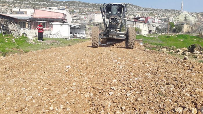 Glnarda yol bakm almalar devam ediyor