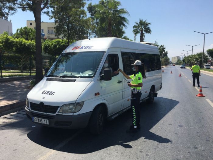 Mersin’de bir haftada 22 bin 943 ara kontrol edildi