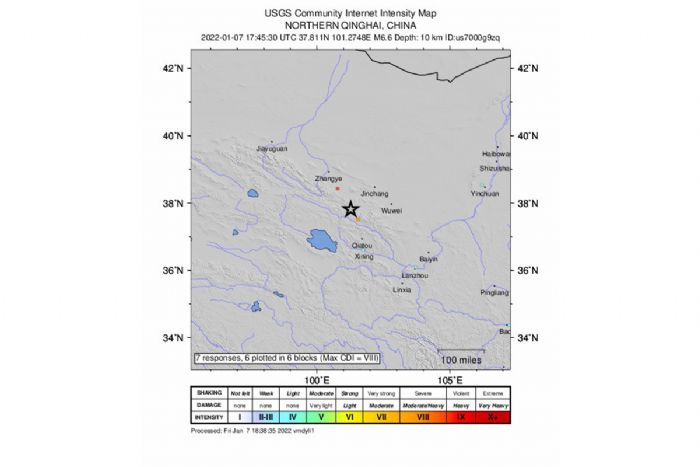 in’de 6.6 byklnde deprem