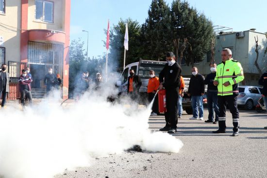 Acil durum ekiplerine nce eitim sonra tatbikat