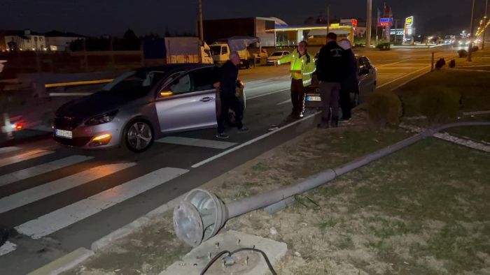 Aksarayda trafik kazas: 1 yaral