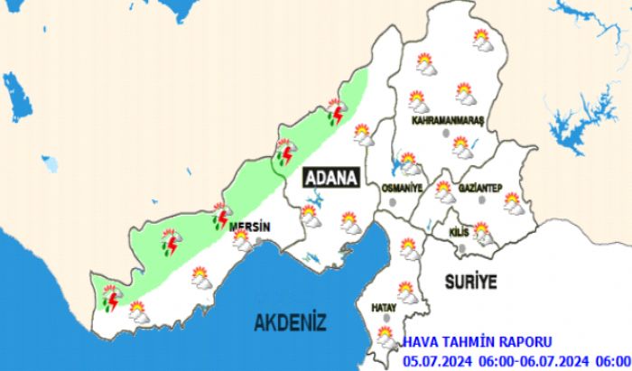 Mersin'de ya bekleniyor