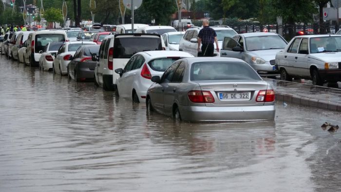 Yozgatta saanak ya hayat olumsuz etkiledi