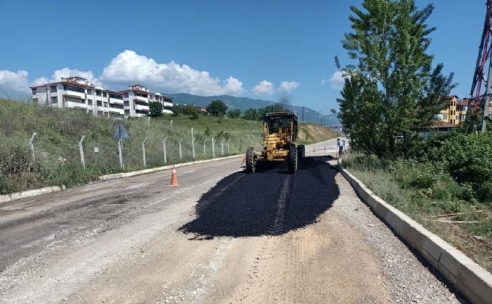 Safranbolu’da asfalt almas balatld