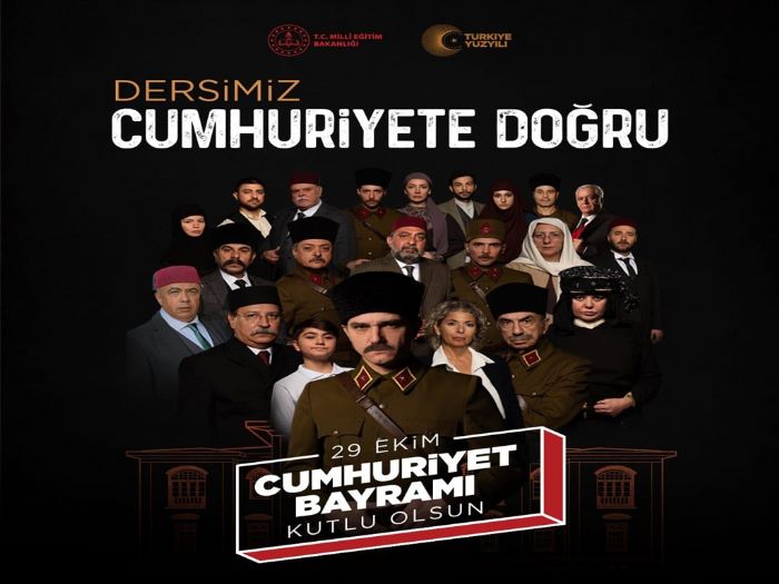 lk ders, 'Dersimiz Cumhuriyete Doru' filmi ile balayacak