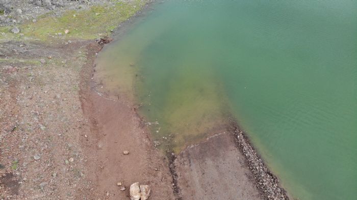 Kurakl frsata evirmilerdi: lkbaharla su seviyesi ykseldi, yol sular altnda kald