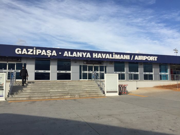 Gazipaa-Alanya Havalimann 6 ayda 430 bin 731 yolcu kulland