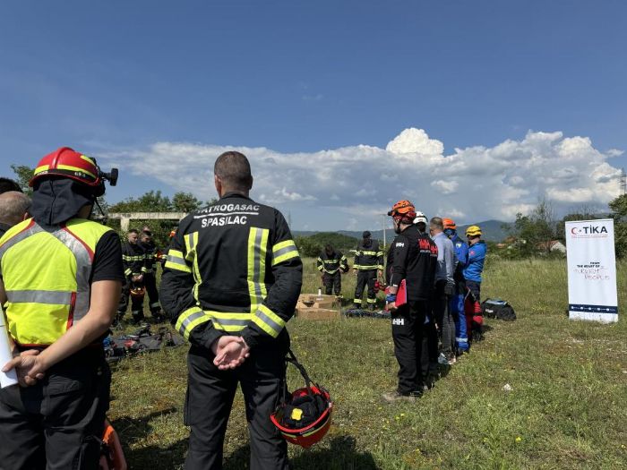 TKA'dan Karada'da arama kurtarma eitimi