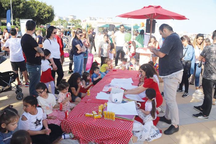 Mersin’deki ’ocuk enlii’ renkli grntlere sahne oldu