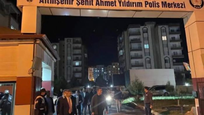 Adyaman'da polis karakolunda silahl saldr