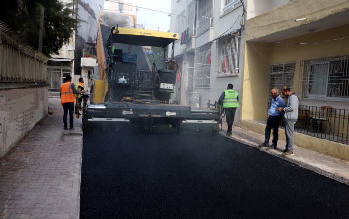 Hamidiye Mahallesinde sokaklar yenileniyor