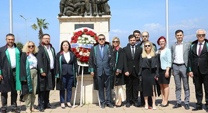 skenderun'da Avukatlar Gn nedeniyle tren dzenlendi