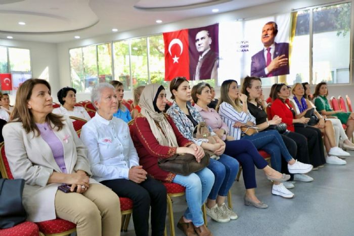 Adana'da meme kanseri farkndalk semineri verildi