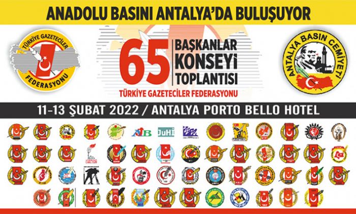 Anadolu basn Antalyada buluuyor