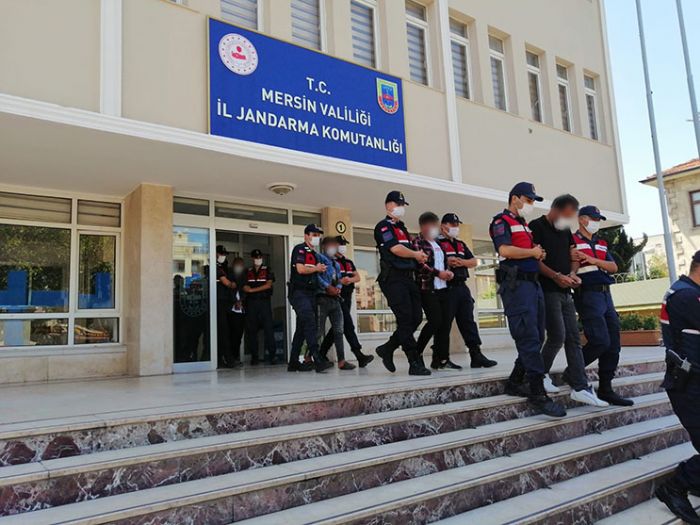 Mersin’de terr operasyonu: 10 gzalt