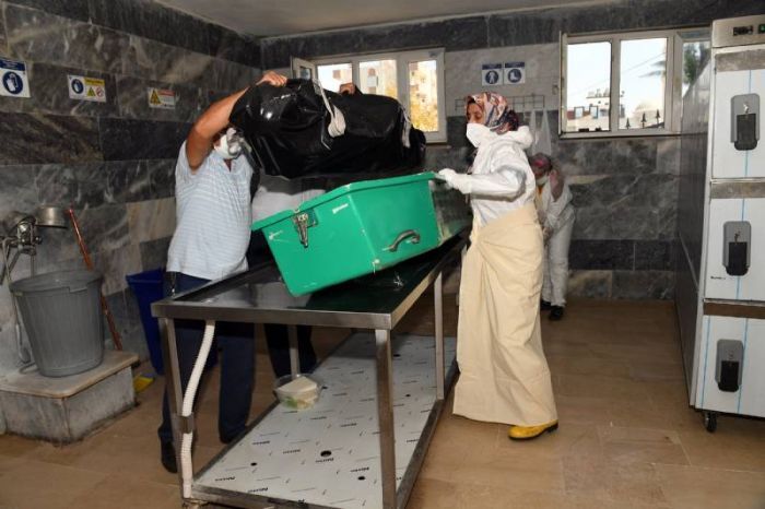 Mersin Bykehirden Defin Tatbikat