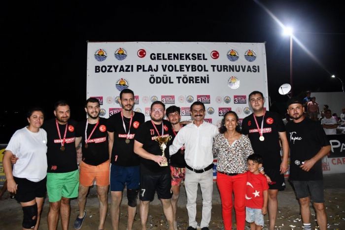 'Bozyaz 3. Plaj Voleybolu Turnuvas' sona erdi