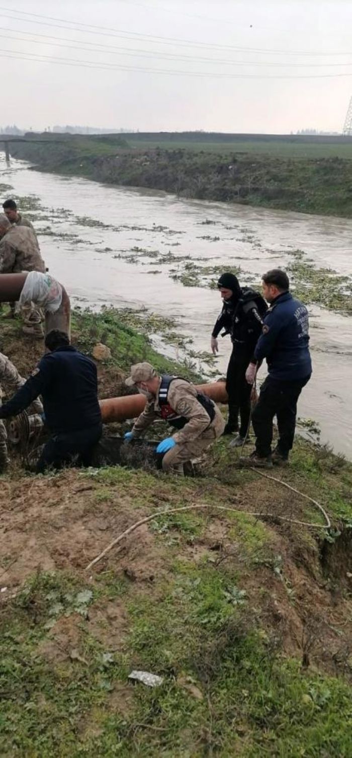 Su kanal ceset kanal oldu