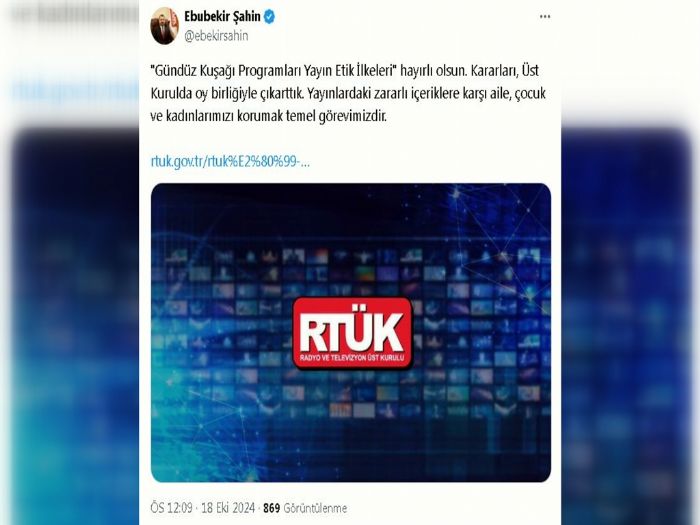 RTK'ten gndz kua programlarna snrlama