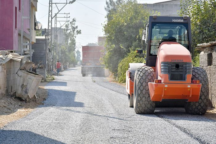 Tarsus Belediyesi Gnyurdu Mahallesinde yol hasretine son veriyor