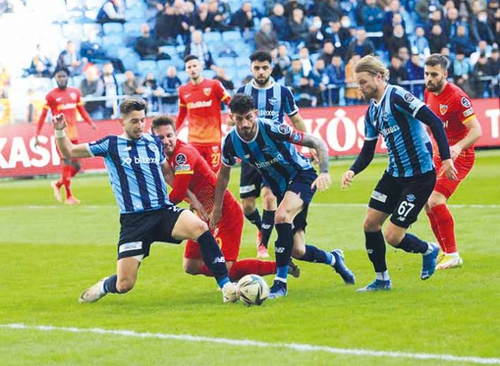 Spor Toto Sper Lig: Adana Demirspor: 1 - Kayserispor: 1