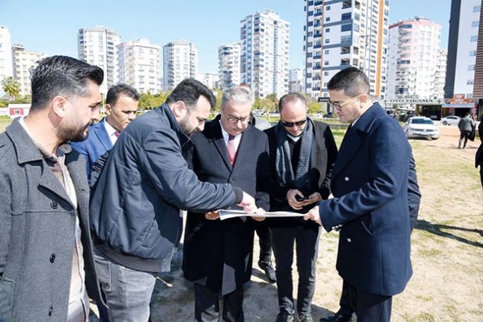 Vali Su, inaat sren merkezlerde incelemelerde bulundu