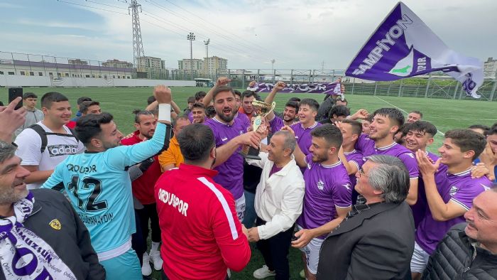 TFF 188 sicil nolu Orduspor, namalup ampiyon oldu